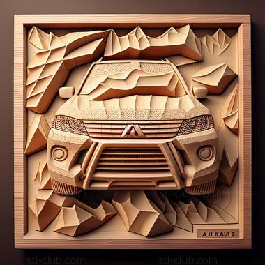 3D мадэль Mitsubishi Endeavor (STL)